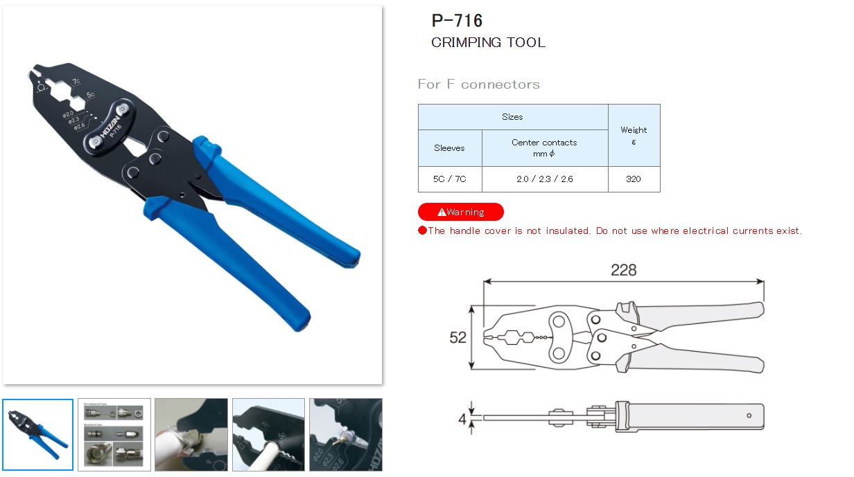 Ichiban Precision Sdn Bhd Hozan Hozan Crimping Tool